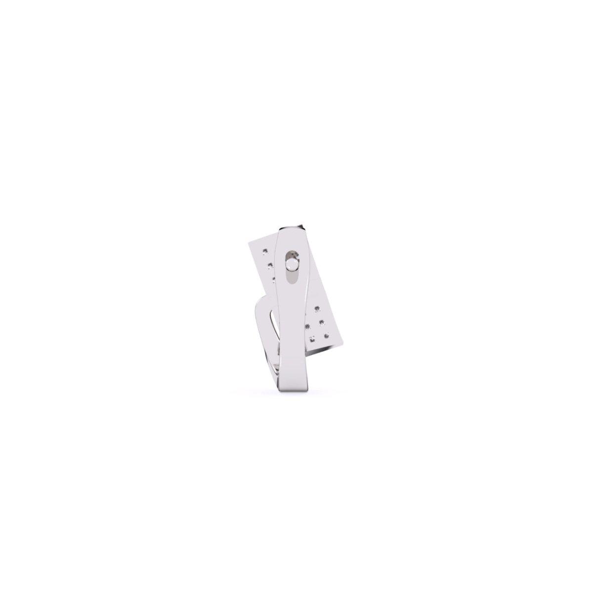 Dazzle Lab Grown Square Hoop Earrings